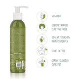 Natuurlijke tint CC-crème. Geen uitspoelbaar haarmasker. Voor droog en beschadigd haar. Herstelt en hydrateert. 96% natuurlijke ingrediënten. 200ml Naty Shop haarmasker