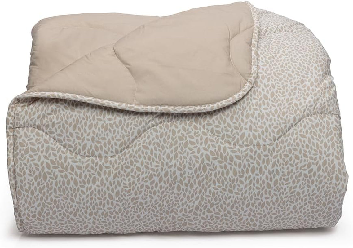Foppapedretti Nacht&Natur dekbedovertrek voor tweepersoonsbed 2P; zandblaadjes, 100% katoenen hoes, Made in Italy Dekbedden en dekbedden Naty Shop Standaardtitel