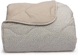 Foppapedretti Nacht&Natur dekbedovertrek voor tweepersoonsbed 2P; zandblaadjes, 100% katoenen hoes, Made in Italy Dekbedden en dekbedden Naty Shop Standaardtitel