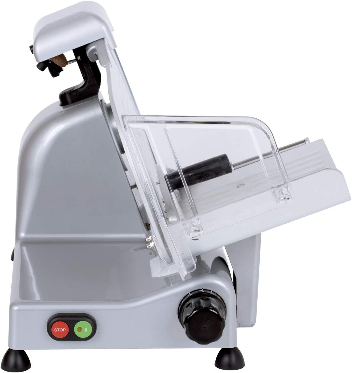 90018 Luxury 22 GS, elektrische snijmachine, aluminium, zilver/zwart Snijmachines en Snijmachines Naty Shop