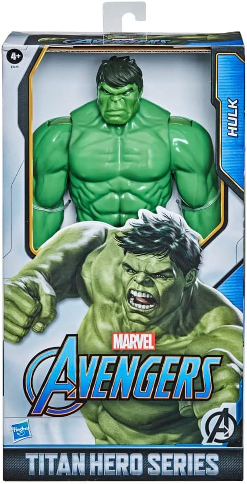 Hasbro E74755L2 Marvel Avengers Titan Hero Series Blast Gear Deluxe Hulk-actiefiguur 30 cm groot, op Marvel Comics geïnspireerd speelgoed voor kinderen 4+ actiefiguren Naty Shop