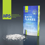MRS 100% natuurlijke magnesiumchloridevlokken - ideaal badzout voor een voetenbad, vol bad en tegen magnesiumtekort - 4 Kg Douche en Bad Naty Shop