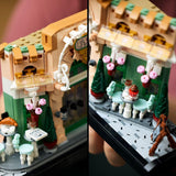 LEGO Icons French Café - Decoraties voor woonkamer of kantoor - Bouwset voor volwassenen inclusief pittoreske gevel, hangende bloempot en stoelen - Cadeau voor mannen en vrouwen 10362 Bouwsets Besuche den LEGO-Store