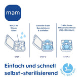 MAM Originele siliconen 6-16 Daddy Rose