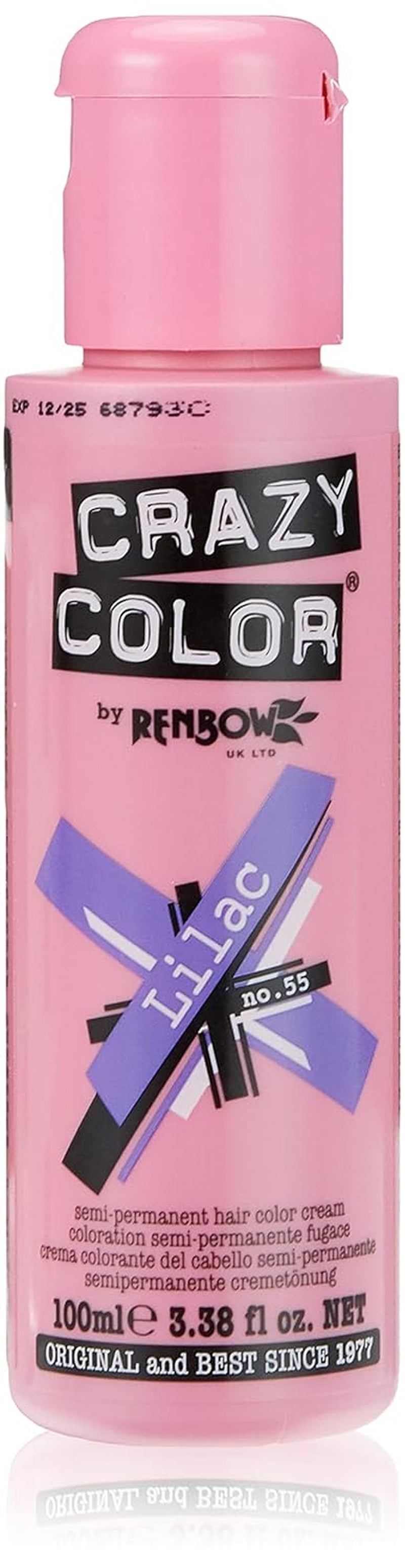 GO TOXIC UV semi-permanente haarkleuringscrème, 100 ml (1 pakje) Haarverf Naty Shop 55 Lila 100 Ml (1 pakje)