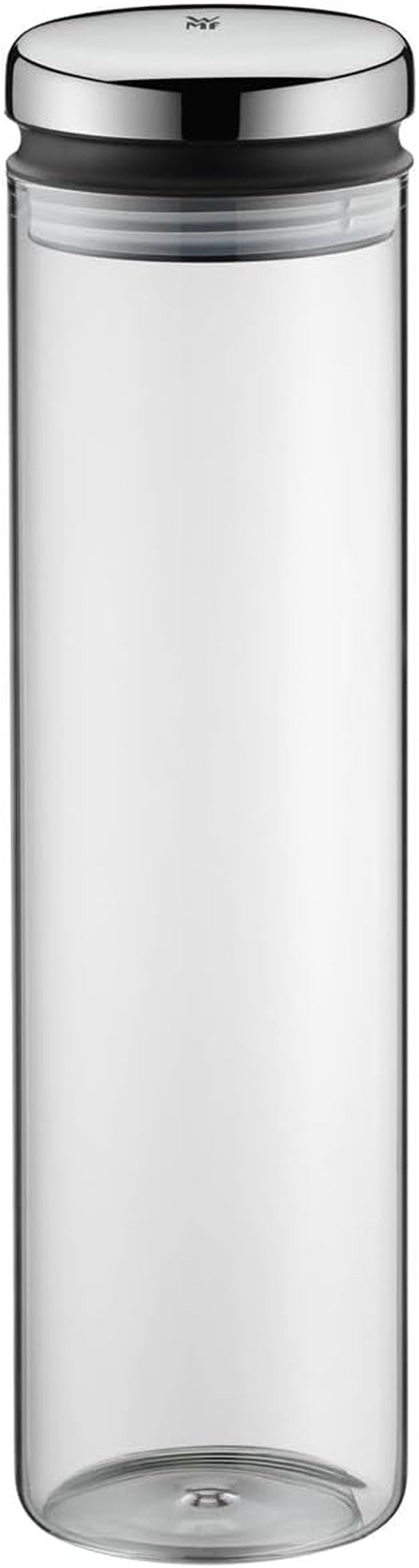 WMF Depot glazen voorraadpot 1,5l, hoogte 28,5 cm, voorraadpot met deksel & Depot glazen voorraadpot 2l, hoogte 36 cm, voorraadpot met deksel Voedselbewaardozen Naty Shop