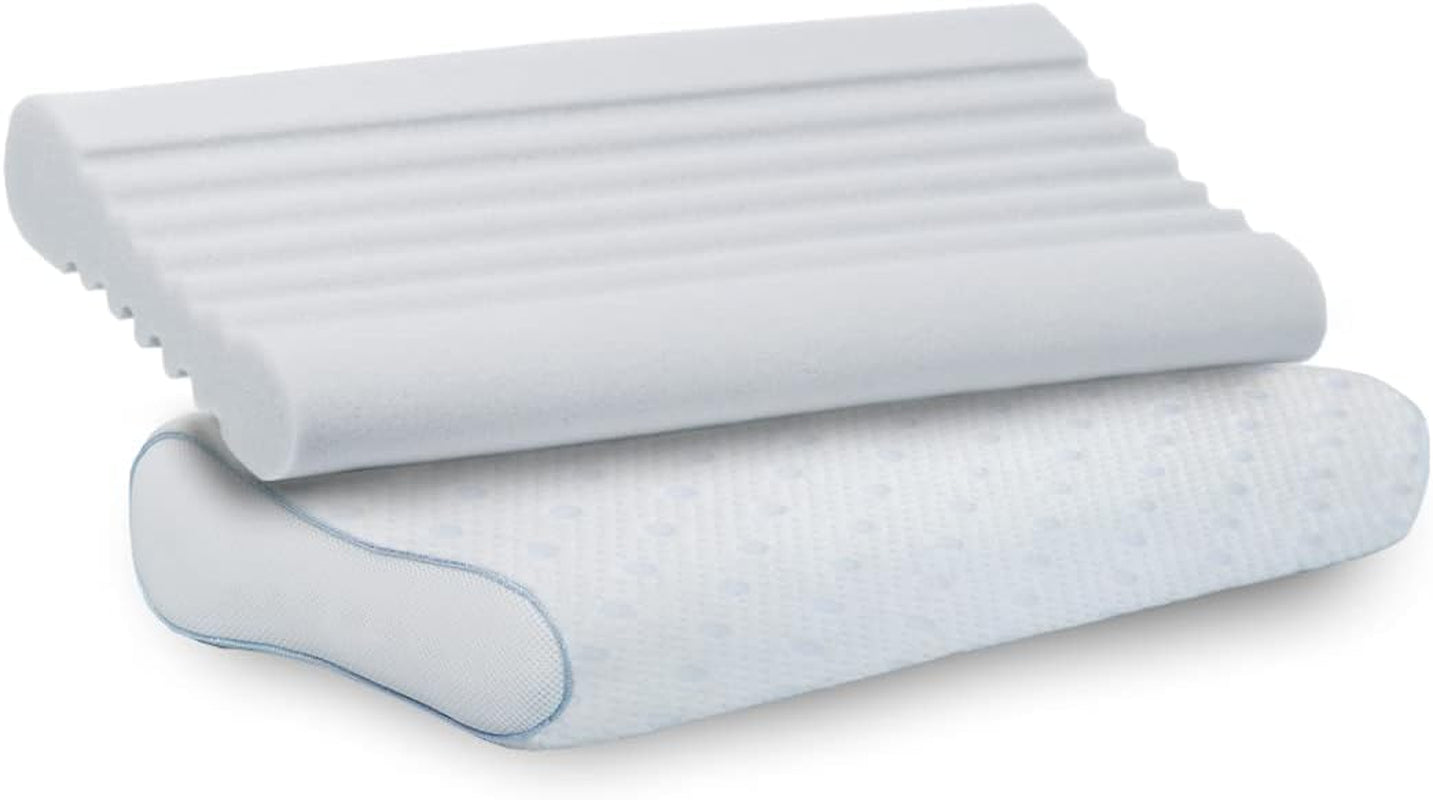 PARADIES Nekkussen 40X80 Cm - Revita Ergonomic - IGR gecertificeerd, Ergonomisch neksteunkussen Hoogte: 10 Cm Cervicale orthopedische kussens Naty Shop Revita Ergonomic
