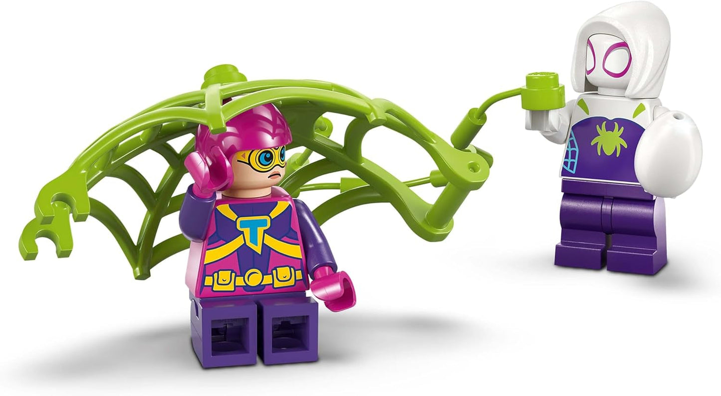 LEGO Marvel Showdown in de Boomhut: Spidey-Rex Vs. Gobby-Raptor, dinosaurusbouw- en speelset, speelgoeddinosauruscadeau voor jongens en meisjes vanaf 4 jaar, Spidey en zijn supervrienden 11200 bouwsets Besuche in LEGO-Store
