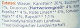 Biologische linzenstoofpot met couscous (vanaf 6 maanden), 190 g