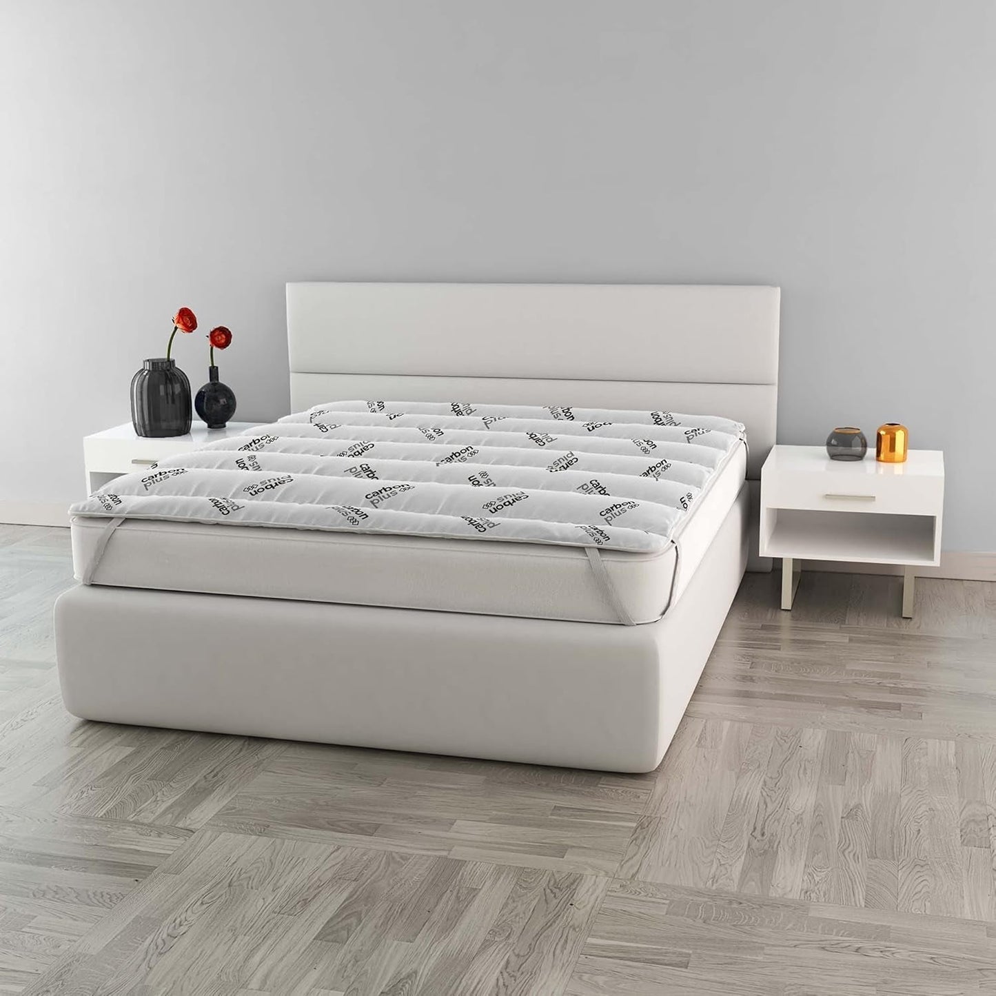MB Home Italia, Topper, Thermocontrol, Dubbel 160X195 Cm Dekbedden en dekbedden Naty Shop Dubbel 160X195 Cm Houtskool