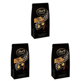 Lindor chocoladebolletjes 70% extra pure cacao | Zak van 137 g | Ongeveer. 10 bolletjes fijne pure chocolade met smelt-in-je-mond-vulling | Geschenk van chocolade | Chocolade geschenk