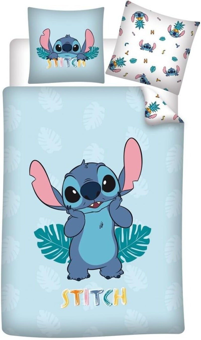 Stitch Colors beddengoed Voor eenpersoonsbed, katoen en polyester Beddengoed - kinderen Naty Shop Standaardtitel