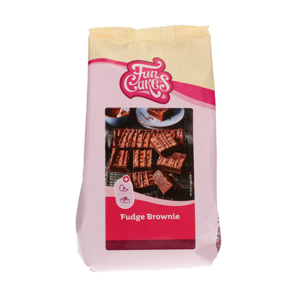 Mix voor Fudge Brownie: Einfach Zu Berübenender, Extrem Fudgy Brownie Met Richem Schokoladengeschmack, Halal. 500 G. Mengsel voor bakken en koken Naty Shop Standaardtitel