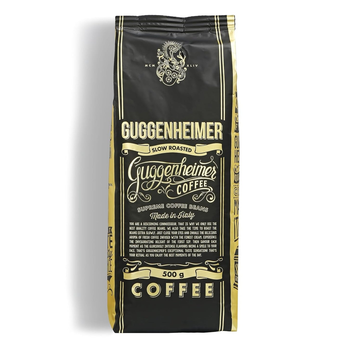 | Proefpakket koffiebonen 1 kg | Supreme 500g en Gourmet Arabica 500g | Lage zuurgraad | Fijne crème | De beste espresso voor volautomaten | Koffie proefset