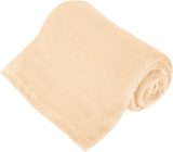 Teesa fleecedeken 200X220 Cm grijs TSA8902-1 Teesa Crème Bedden en Dekens 150 X 200
