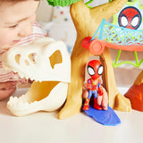 Marvel Spidey en zijn supervrienden Dino Treehouse superheld speelset actiefiguren Naty Shop