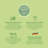 Natvoer voor katten MERA Cats Nature Sensitive met kip 12x85g | Mono-eiwit, suikervrij en graanvrij | Hoog vleesaandeel en licht verteerbaar natvoer voor katten