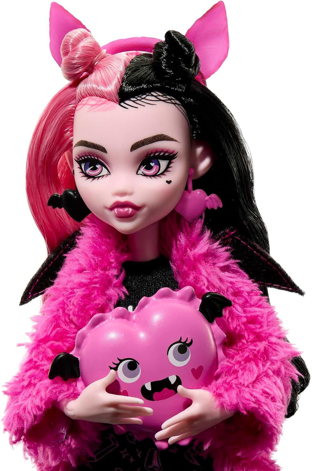 MONSTER HIGH pop en pyjama feestaccessoires Draculaura Bat Count Fabulous Doll Pet Creepover Party HPY66 Naty Shop Dolls