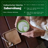 Naturalebio BIO Groene theepoeder 100 g. Voor koken en bakken. Originele Japanse matcha. Groene thee uit Japan, vegan, glutenvrij en non-GMO. Natuurlijk biologisch product.