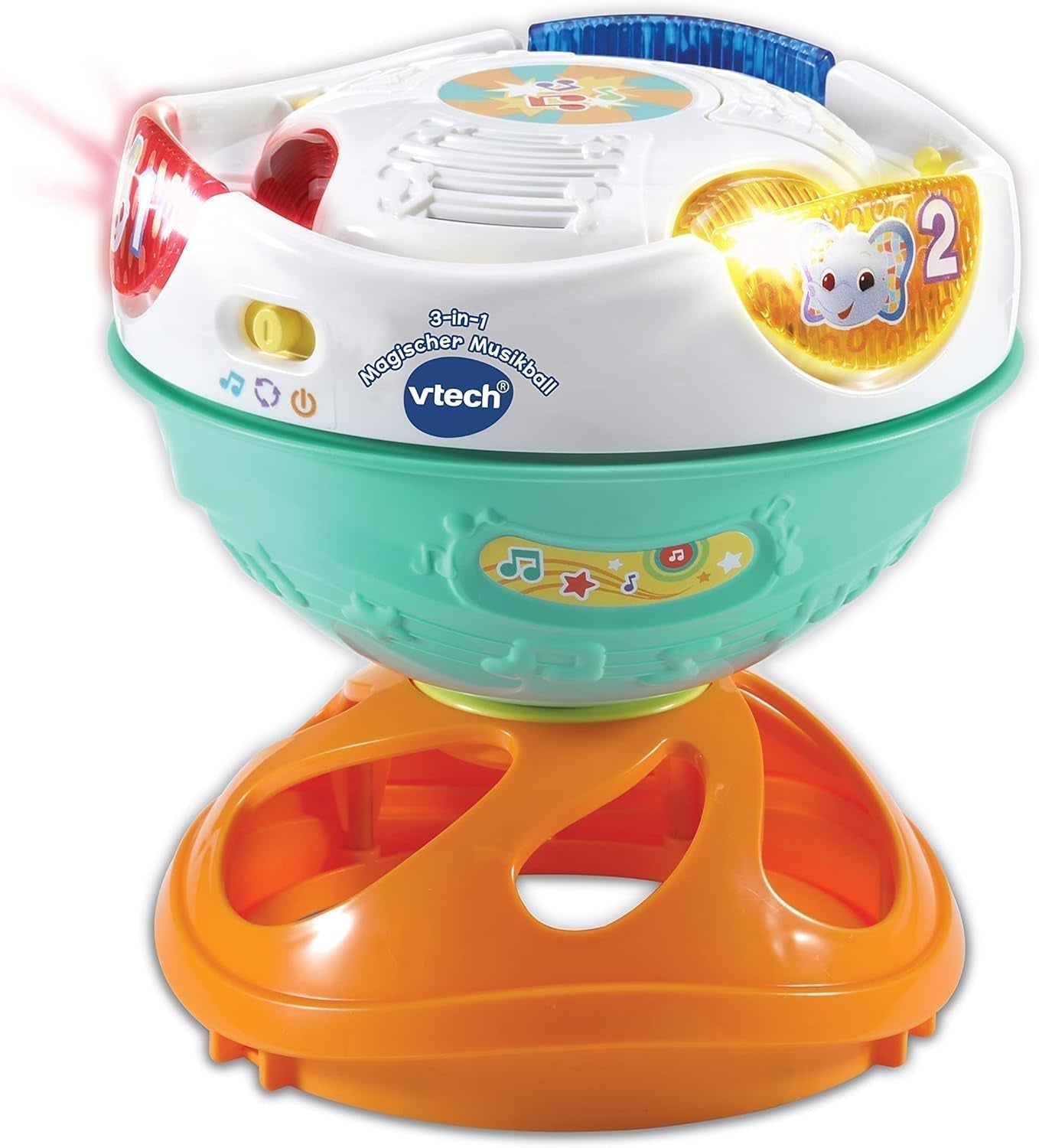 Vtech Baby 3-in-1 Magische Muziekbal, 9-36 Maanden & Baby Music Fun Tamboerijn - Elektronisch speelgoed met muziek en geluidseffecten - Voor 9-36 Maanden Babyspeelgoed Bebe Naty Shop