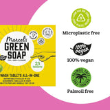 Marcel'S Green Soap Vaatwastabletten All-In-One - Grapefruit & Limoen - 25 stuks Keukenwasmiddelen Naty Shop