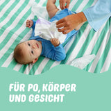 Naïf Plastikfreie Feuchttücher 864 Stück (16Er X 54 Feuchttücher) - Pflege Für Babypo, Körper Und Gesicht - 99% Aus Wasser - 0% Parfum en Alkohol - Nachhaltige Feuchttücherbox Eukalyptus Sensitiv Naty Shop