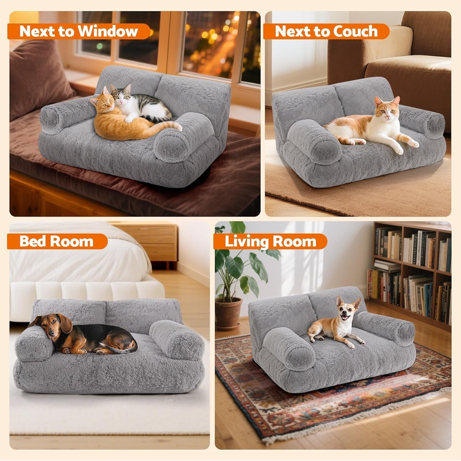 Bedden en banken, dekens en meubels, huisdieren, katten, kattenbedden, katten - bedden, matrassen