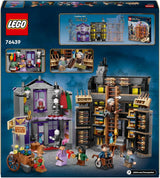 LEGO Harry Potter Ollivanders & Madam Malkin's pakken, Lands of Diagon Alley, kinderspeelset, tovenaarsspeelgoed, fantasiecadeaus voor meisjes, jongens en fans vanaf 8 jaar 76439 Bouwsets Besuche den LEGO-Store