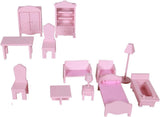 WOOMAX Colorbaby 85293 Houten poppenhuis Naty Shop poppenhuizen