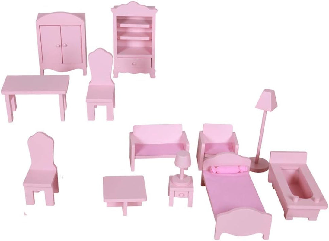 ColorBaby 85293 Houten poppenhuis