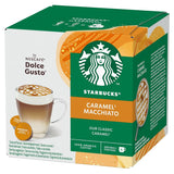 STARBUCKS Caramel Macchiato van Nescafé Dolce Gusto Kaffeekapseln 6 x 12 (72 Kapseln)