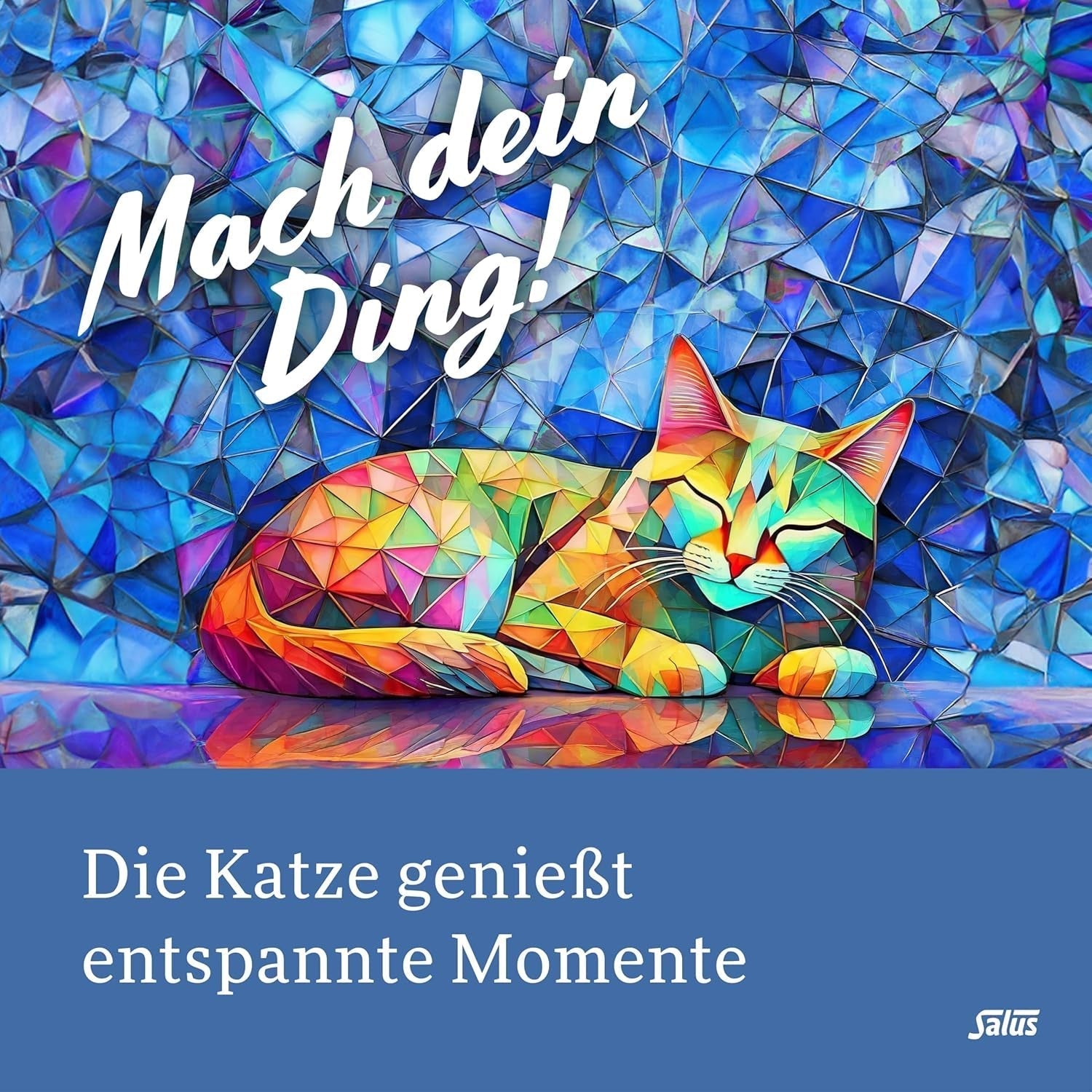 Salus - Krafttier Thee - The Quiet Cat - 1X 15 Filterzakjes (28,5g) - Muntkruidenthee met Ashwagandha - Biologisch