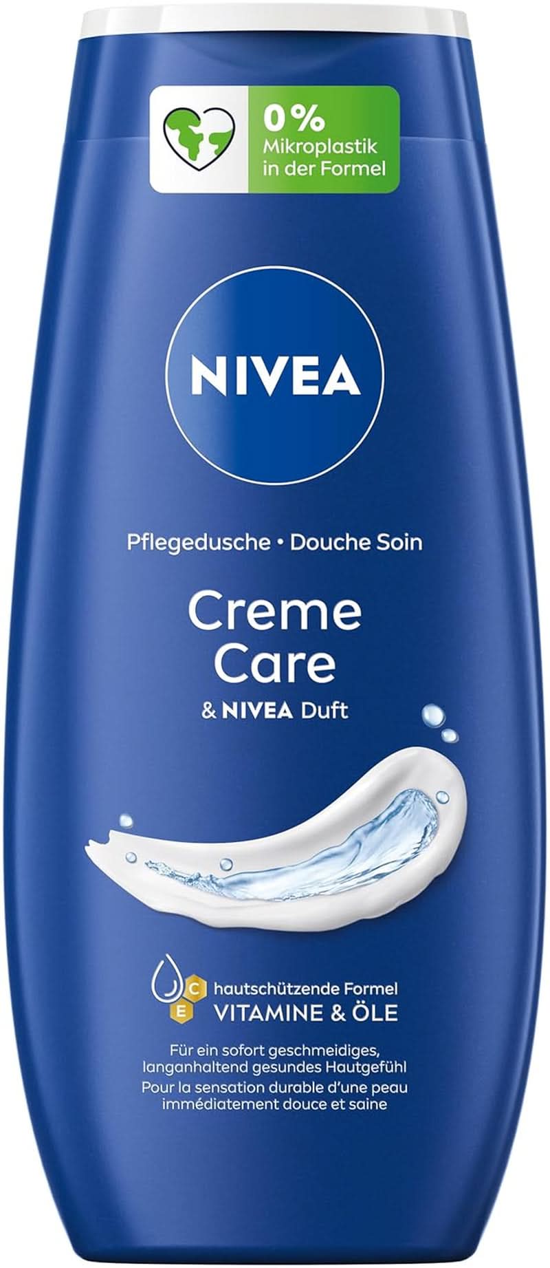 NIVEA Creme Care, douchegel met vitamines en essentiële oliën, 250 ml Douche en bad Naty Shop
