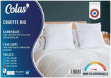 COLAS NORMAND dekbed 260 X 240 cm, biologisch katoen en gerecyclede vulling, licht, zacht, machinewasbaar op 40 °C Dekbedden en dekbedden Naty Shop