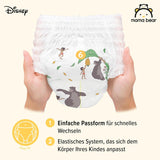 Amazon-merk: Mama Bear Disney maat 6 (15+ kg) - maandverpakking, wit, 120 stuks (2 verpakkingen van 60)