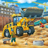 Ravensburger Puzzel voor kinderen - 09226 Grote bouwvoertuigen - Puzzel voor kinderen vanaf 5 jaar, met 3X49 stukjes Puzzel Naty Shop