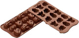 Silikomart 199194, voor chocoladepralines, wintermotief Keuken Naty Shop Winter