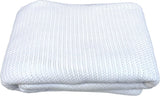 Familiebeddengoed Roze Cellulaire Deken voor Tweepersoonsbed, Katoen, Omkeerbare Grote Sprei, Lichtgewicht, Thermisch, Zacht, Traditioneel Cellulaire Deken, 230 X 230 cm Quilts en Quilts Naty Shop Wit Eenpersoonsbed (180X230Cm)