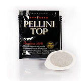 Pellini Caffè, Espresso Pellini Top 100% Arabica - 6 Packungen met 18 Pads (6x126 g, totaal 108 Pads)