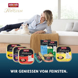 animonda Vom Feinsten Adult Gourmet Varieteit (32 x 100 g), graanvrij en suikervrij natvoer voor volwassen katten met een onweerstaanbare gourmetkern.
