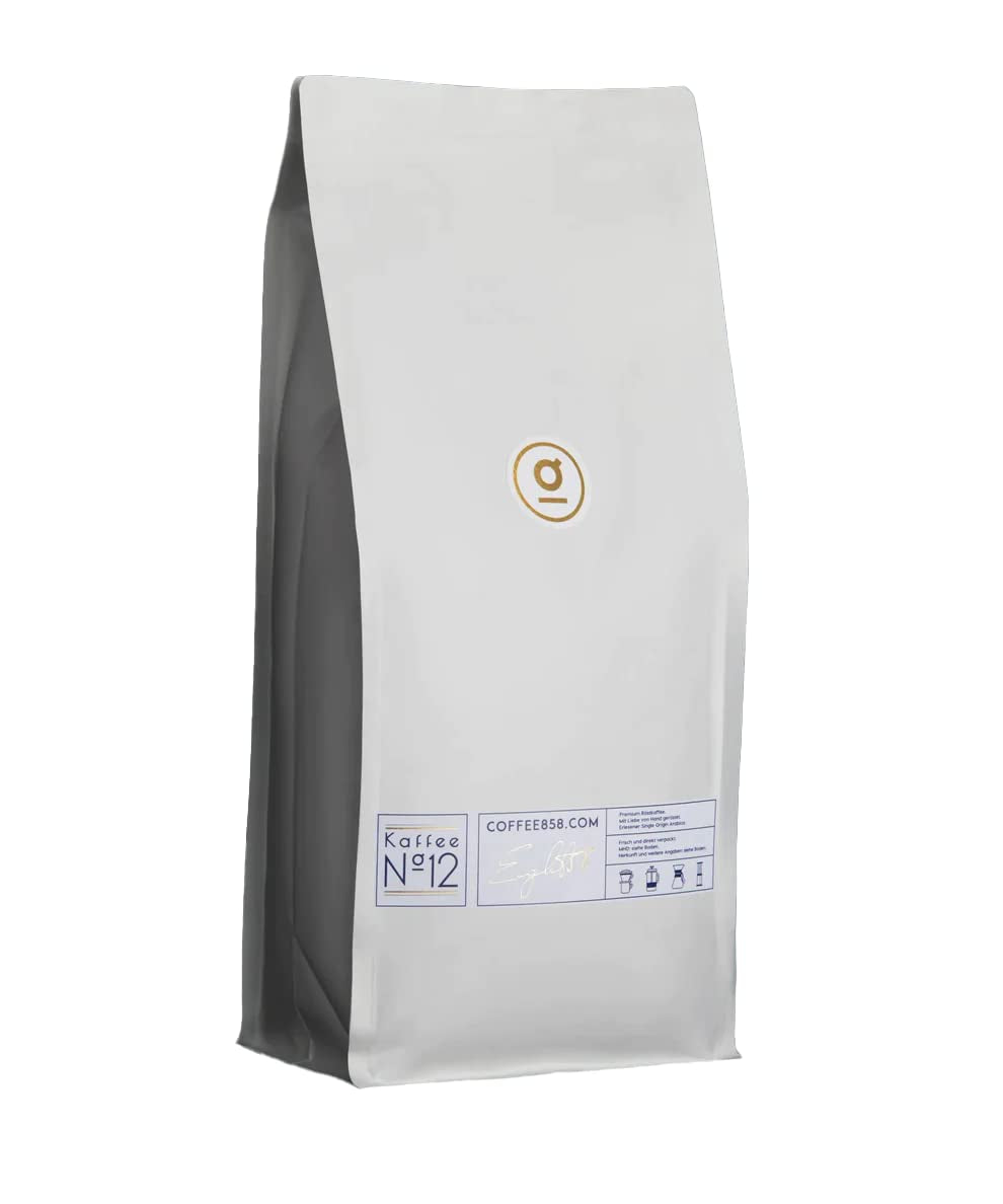 Ethiopische koffiebonen (#12) - Coffee858's Finest Single Origin Arabica (1000g) - Complexe koffie met delicate bessensmaken