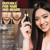 Biologische haargroeiolie 5% - Oplossing voor extern gebruik - Haargroei en verdikking - Voor haarverlies bij mannen en dunner wordend haar - Reactiveert krimpende follikels - Nauwkeurige pompdispenser, 60 ml haarverzorging Naty Shop