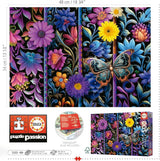 Educa - Puzzel van 500 stukjes voor volwassenen | Bada Bloom. Afmetingen: 48 X 34 cm. Inclusief Fixpuzzel puzzellijm. 11 jaar lang (19909) Puzzle Naty Shop
