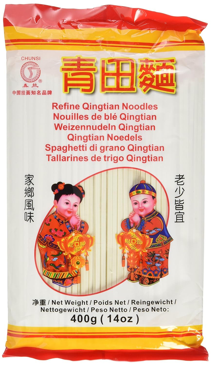 Tarwenoedels (Qingtian), verpakking van 6 (6 verpakkingen x 400 g)