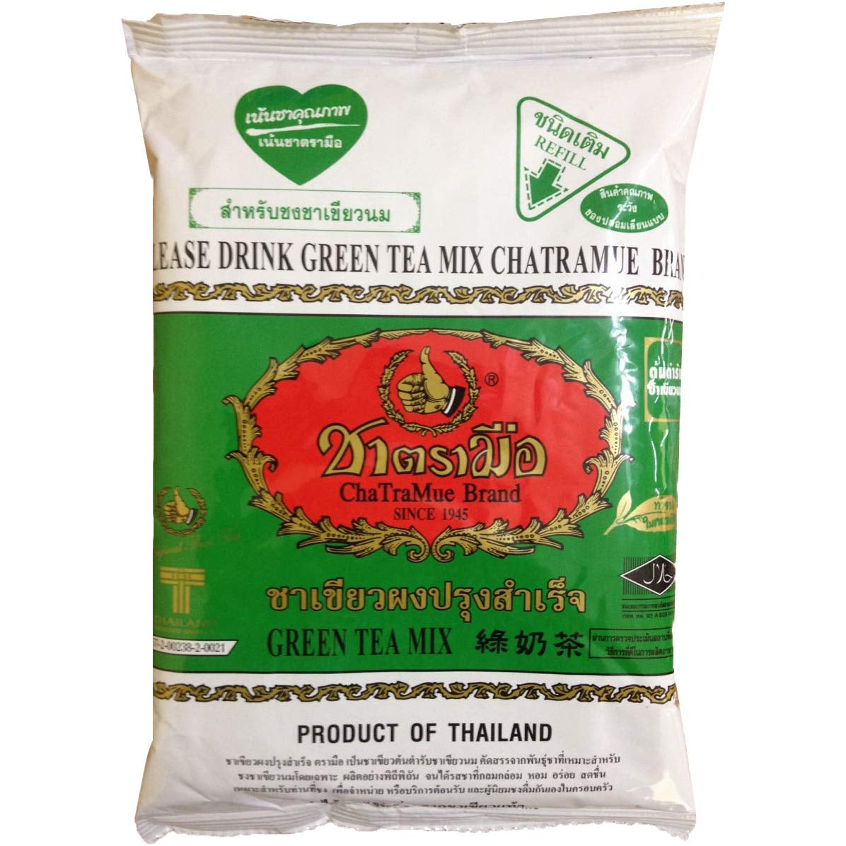 CHA TRA MUE - Groene theemengsel, (1 x 200 g)