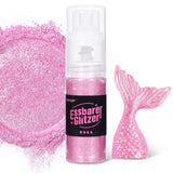 Eetbare glitter - 10G, roségouden drankglitter, eetbaar glitterpoeder, kleurstofpoeder voor levensmiddelen, goudpoeder, metallic glitterpoeder, glitterspray voor cocktails, chocolade, cakes, fondant