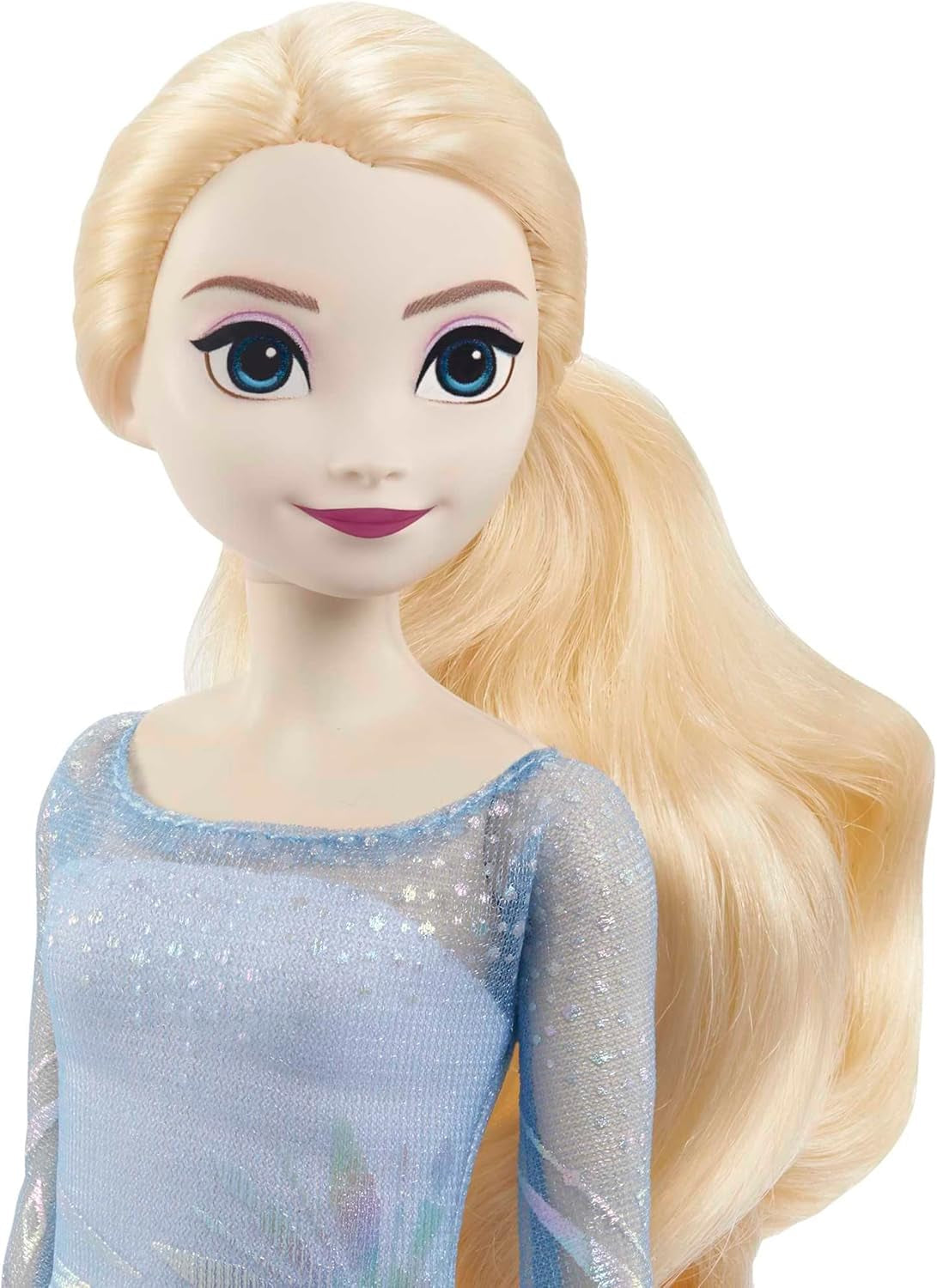 Mattel DISNEY Frozen Elsa en Nokk - Scharnierende Elsa-pop, majestueuze Nokk-waterfiguur, geïnspireerd door de tweede film, voor kinderen vanaf 3 jaar, HLW58