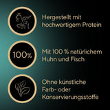 SHEBA Filets Volwassen Katzenfutter in Saus met Kip, Hochseefisch en Garnelen 16 x 60g Shell
