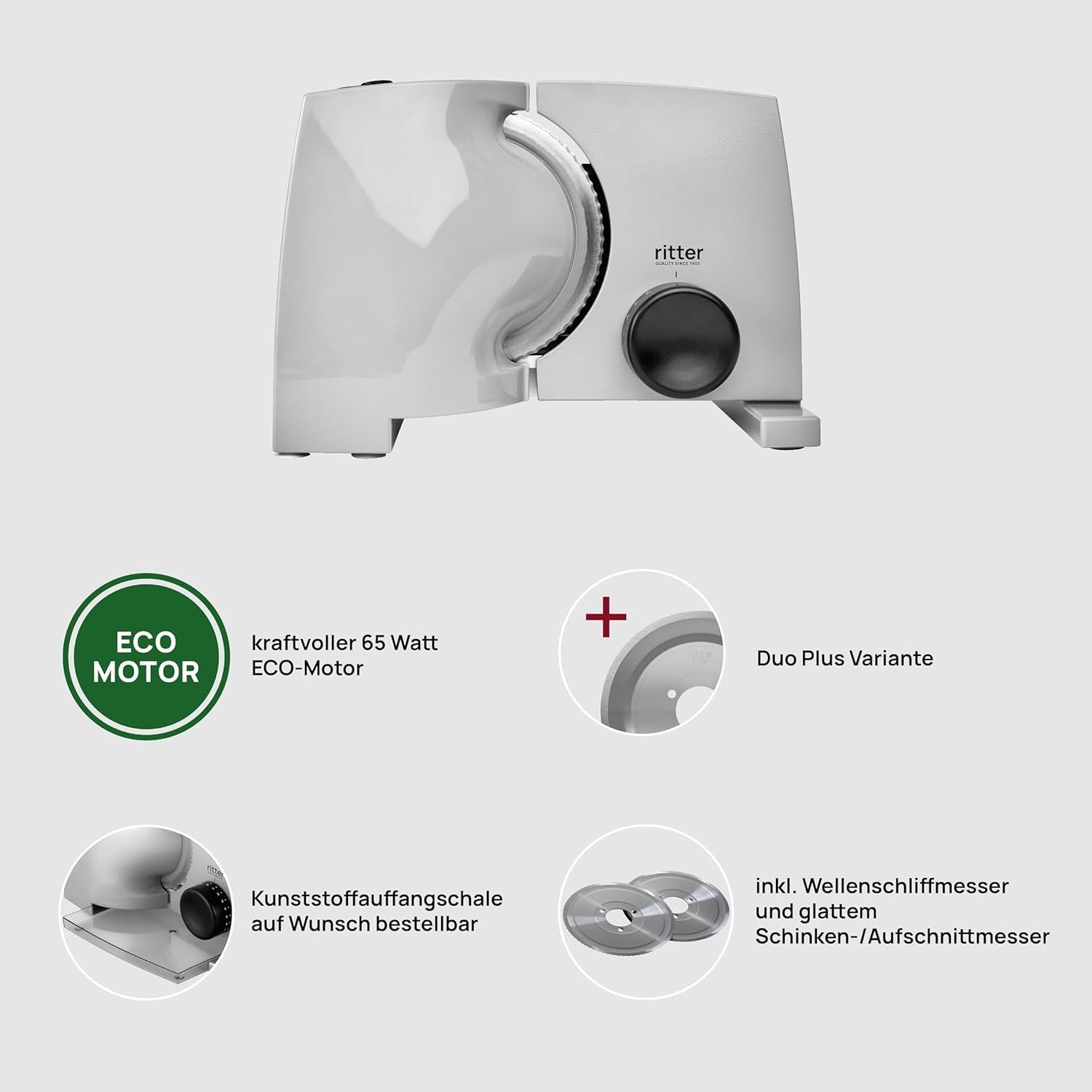Ritter Nova 1 Duo plus Multifunctionele elektrische snijmachine Rasnite en Snijmachines Naty Shop