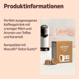 door Amazon Cafe au Lait Dolce Gusto compatibel Kaffeekapseln, 48 Kapseln (3 Packungen mit je 16 Stück)